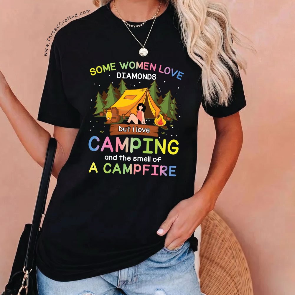 Camping T-Shirt for woman